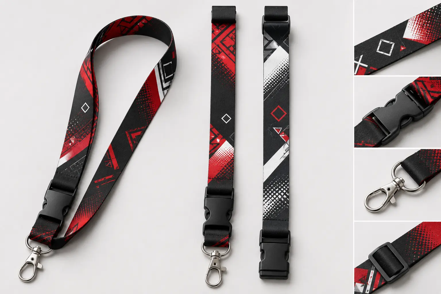 Berbagai pilihan template desain tali lanyard custom Lanyard Medan